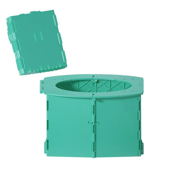 Long Trips and Traffic Jam OOCOME Portable Folding Toilet Camping Toilet Foldable Car Toilet Porta Potty for Camping Hiking